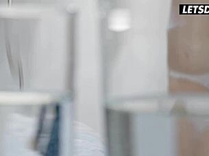 anastasia brokelyn squirting orgasms wet pussy spooning cum covered