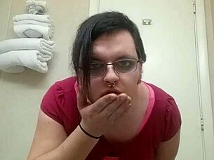 watch me tease in panties before rip clothes tranny