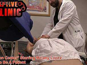 i'm naked backstage at hospital, melany lopez gyno bloopers bound