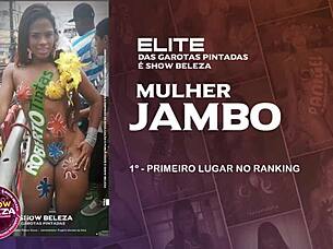 Brazilian Beauties Emotionally Crave Sexy Oral Body Painting