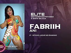 Brazilian Beauties Emotionally Crave Sexy Oral Body Painting