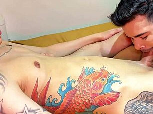 tiago gaúcho's massive brazilian cock throbs in flip flops