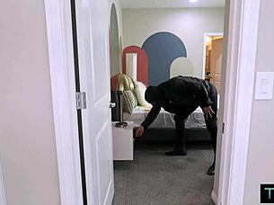 superhero slut captures burglar with tight wet cunt