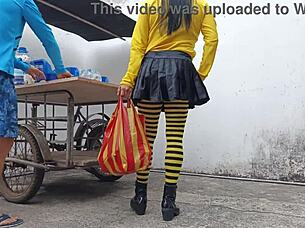 salesman sneaks in next door latina's room for hardcore homemade pounding