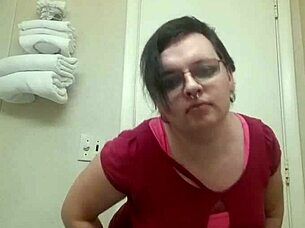 watch me tease in panties before rip clothes tranny