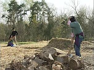 Gypsy Queens Ride Monster Cocks in Outdoor Double Anal Doggystyle Orgy