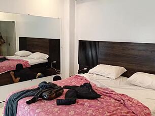 beautiful busty curvy babe calls stud to fuck her hard!