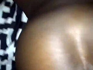 Ebony babe with big ass takes monster bbc in pussy