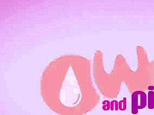 Wet tattooed babe heels close-up dildo toys pissy pussy masturbation