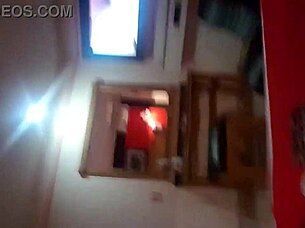Latina teen shemale stretches her tight ass solo anal hardcore