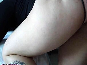 white pawg alt girl takes massive bbc anal for first time