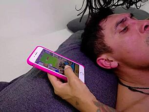 brazilian milf eagerly deepthroats massive asian cock