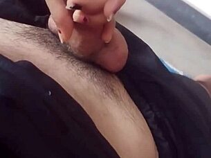 curvy latina jerks off best friend during movie night