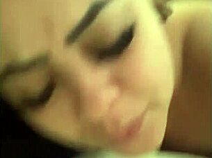 Big tits bounce on monster black cock in wild facial cumshot