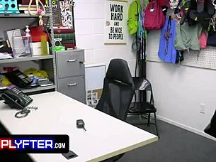 case 7906264 halloween shoplyfter violet spice anal plugged by marcelo