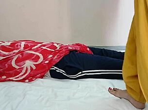 bhabhi's tight squirting pussy hammered hard in horny ranch fuck