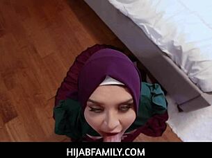 Big ass big tits Arab Leda Lotharia loses virginity to Billy Visual