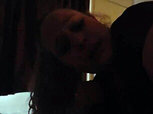 blonde wife slut confesses bedroom secrets while teasing cock