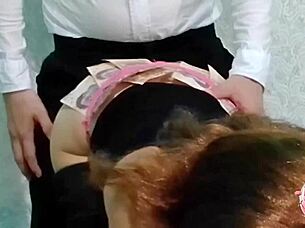 Neighbor's paid slut ass fuck! 💦😈