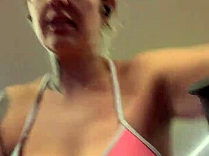 Beach Gym Bikini Ignites Wild Horniness