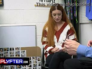 case 7906264 halloween shoplyfter violet spice anal plugged by marcelo