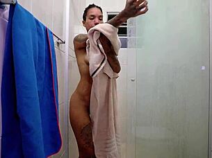 brazilian milf eagerly deepthroats massive asian cock