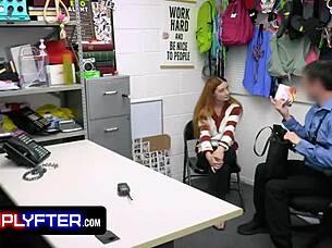 case 7906264 halloween shoplyfter violet spice anal plugged by marcelo