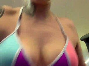 Beach Gym Bikini Ignites Wild Horniness