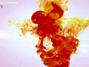 Wet tattooed babe heels close-up dildo toys pissy pussy masturbation