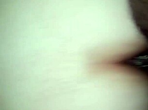 bbw milf rams huge dildo into fat ass hard!