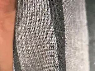 Candid Ebony Wet Soles Tease Hidden Foot Fetish