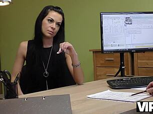 unemployed brunette takes cash for wild czech sex