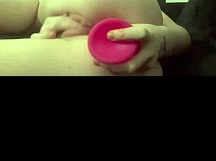 slutty british girlfriend squirts on webcam