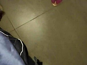 mature prostitute in lingerie fucked raw on street creampie