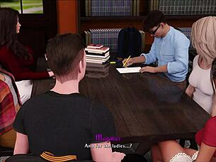 Being a Dik 112 dik route game brunette tease