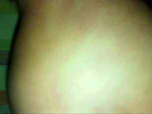 YOUR YOUNG LATINA SUCKS DADDY'S COCK BENT OVER POV!