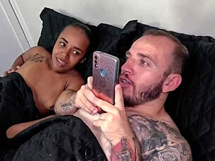 casal hires puta for steamy menage fun