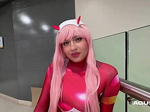 Zero Two dressed slut comes home and lets me pound her tight ass!