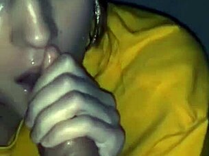 teen delivers mind-blowing deep blowjob skills