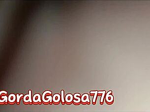 mexican beauty's fat ass whipped in intense anal tit play