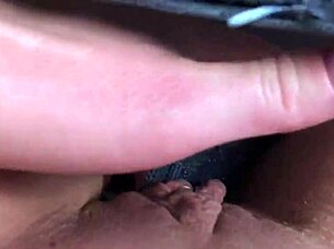 milf's dripping wet pussy soaks panties clit squirt leg jerk orgasm asmr