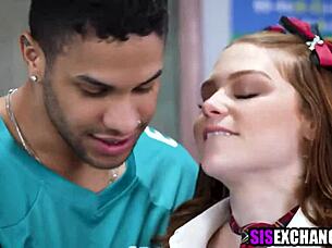 horny classroom teens swap partners for wild taboo group fuck 😈🔥