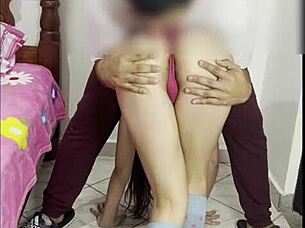 wanna play with this innocent beauty i was left to watch and corrupt her tight ass?