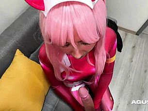 Zero Two dressed slut comes home and lets me pound her tight ass!