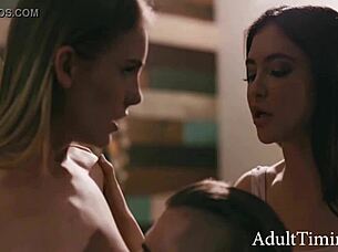 Ex-Girlfriend Roughly Fucks Me and New Blonde Girlfriend