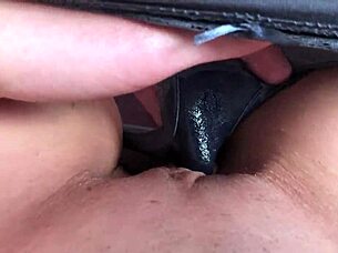 milf's dripping wet pussy soaks panties clit squirt leg jerk orgasm asmr