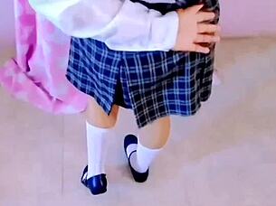 mexican amateur rubs tight ass pussy homemade no penetration