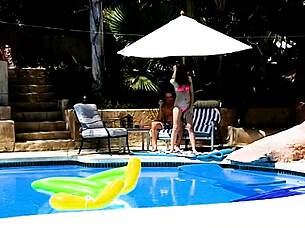 emma, deepthroat my huge cock poolside for pov facial?