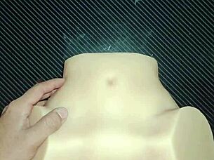 candy tests positions with creampie deep in her pussy lips