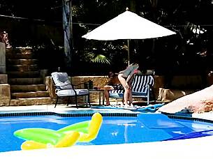 emma, deepthroat my huge cock poolside for pov facial?